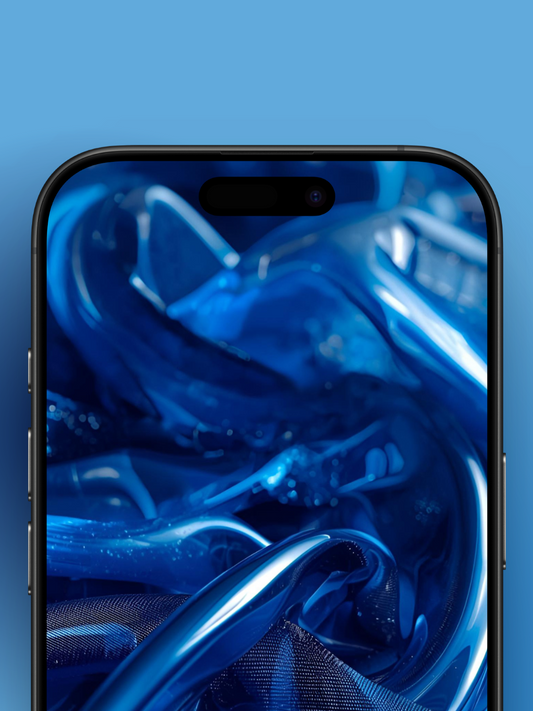 Blue Liquid Wallpaper HD