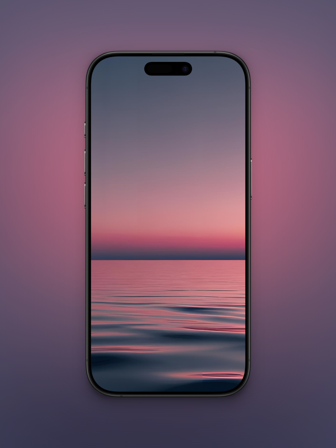 Degrado de atardecer rosa y azul marino | 10 Wallpapers Pack