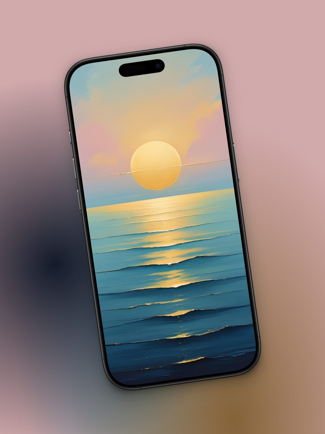 Ocean Oil Serenity | Wallpaper