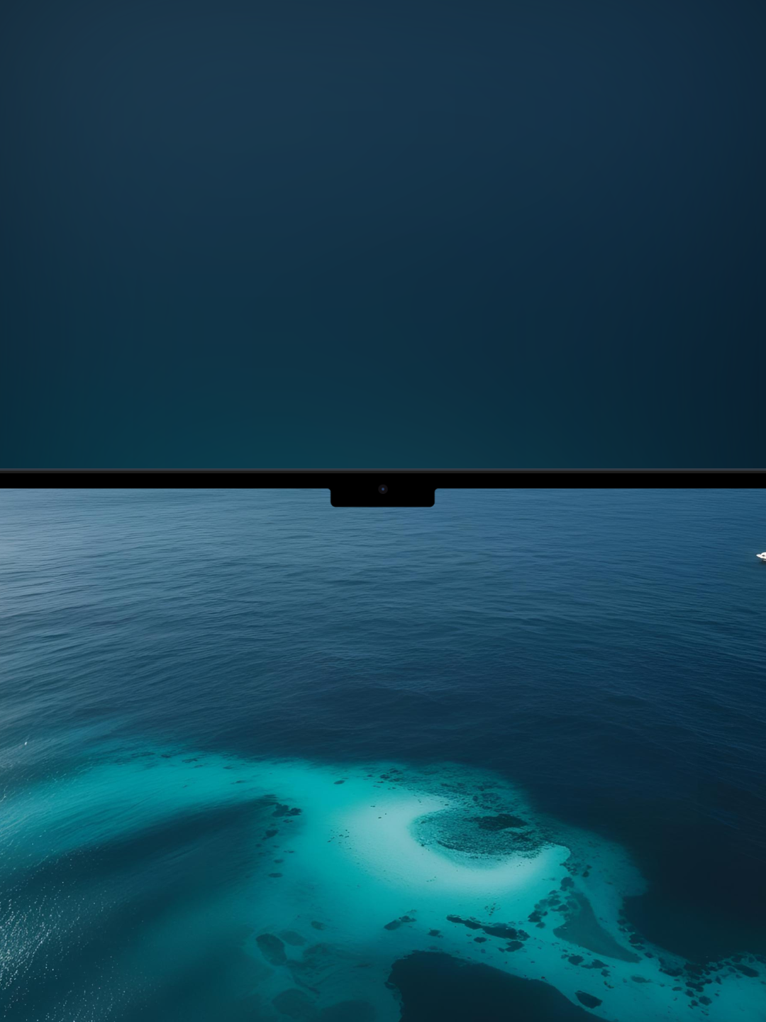 Dark Ocean View | Wallpaper