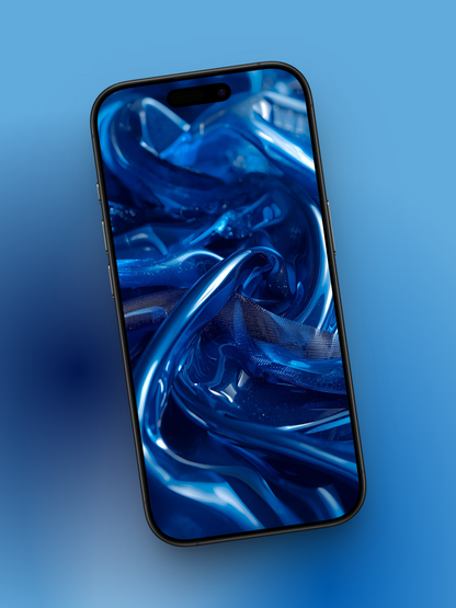 Blue Liquid Wallpaper HD
