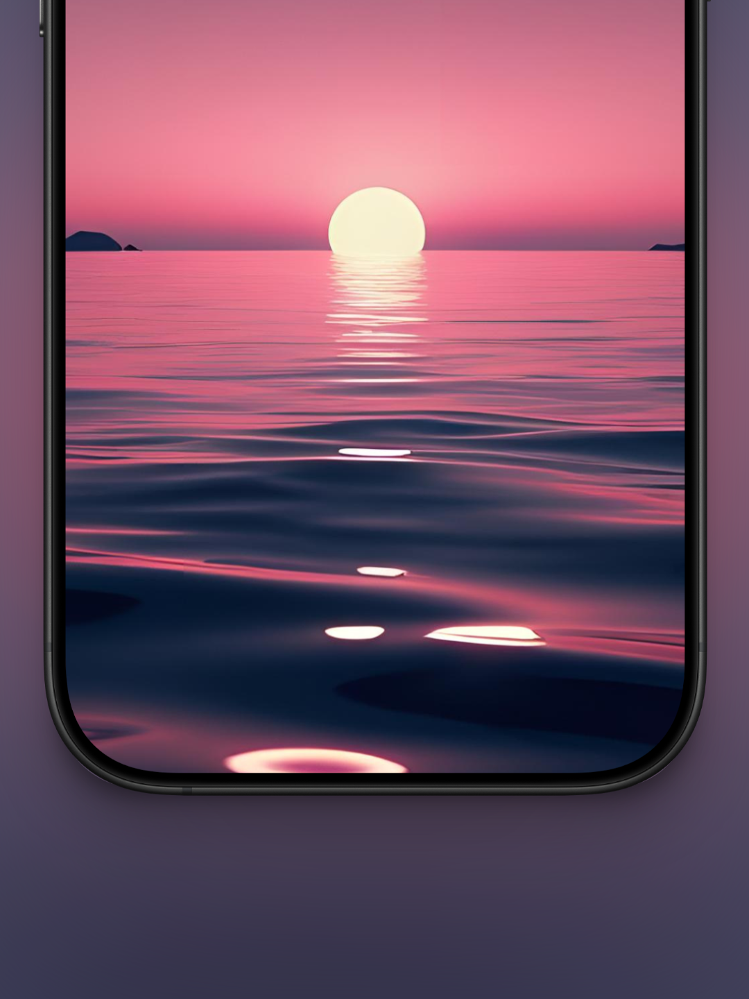 Degrado de atardecer rosa y azul marino | 10 Wallpapers Pack