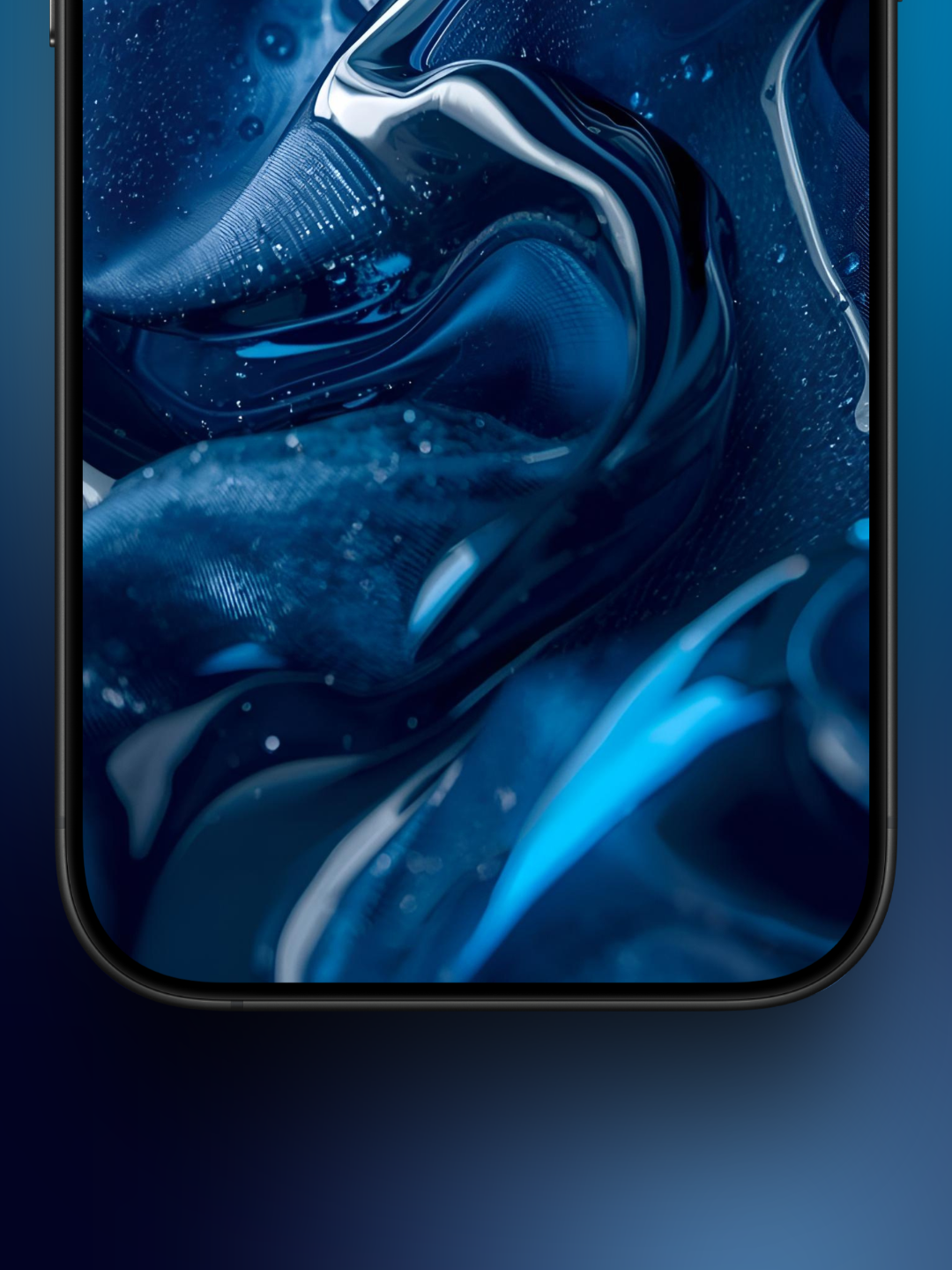 Liquid Glass Blue
