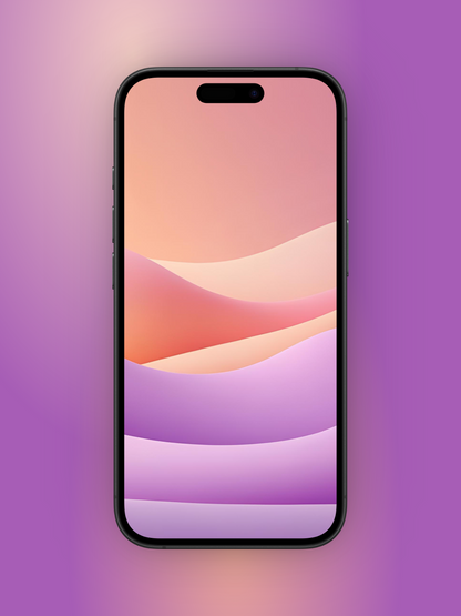 Sunset Dream Gradient Phone